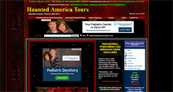 Desktop Screenshot of hauntedamericatours.com